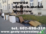 Wywóz,utylizacja starych mebli Wrocław.Odbiór mebli Wrocław.